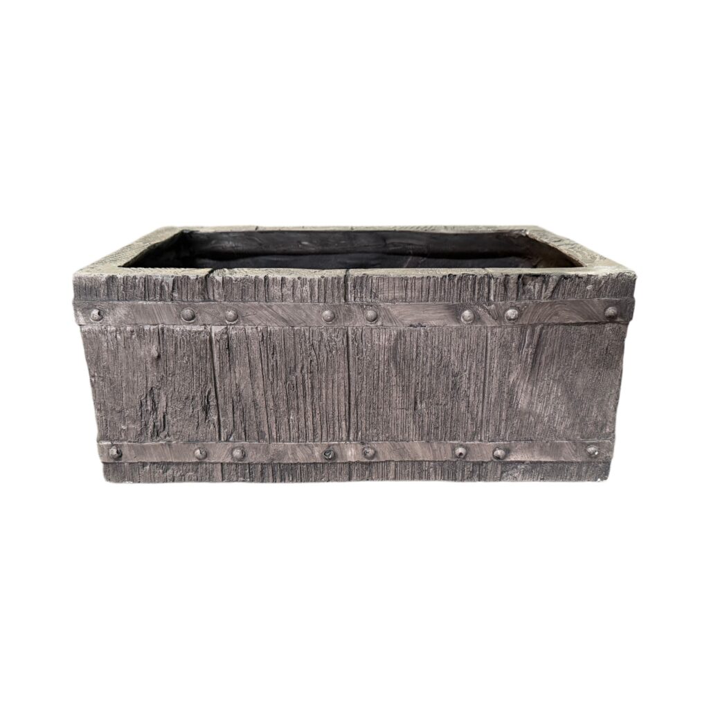 シャルカ FRP ヴィンテージウッドパレルプランター S